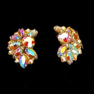 Rhinestone Multi-colored Earrings